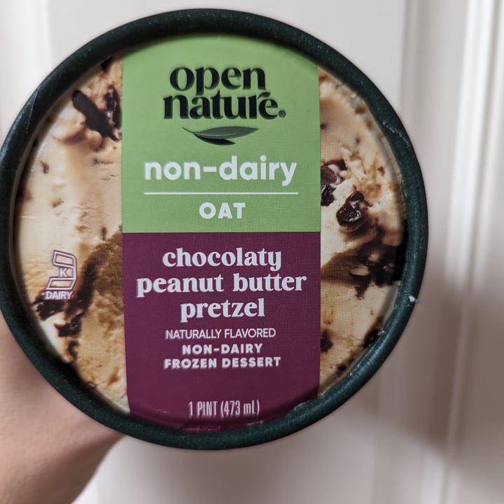 photo of Open Nature chocolatey peanut butter pretzel ice cream shared by @regimack on  07 Aug 2023 - review