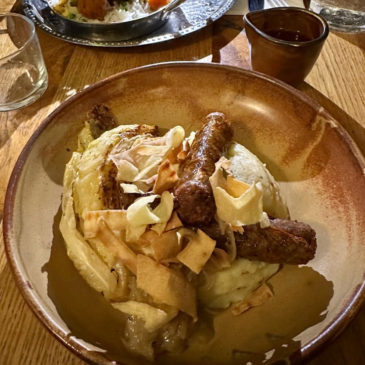 photo of Mildreds Restaurant fennel sausage & mash shared by @browngirlvegan on  19 Feb 2023 - review