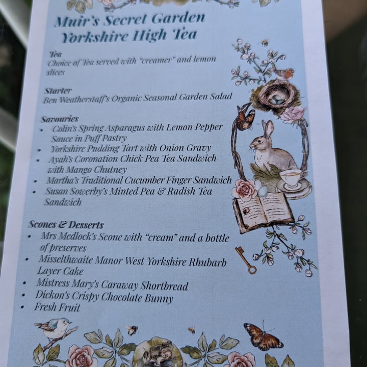 photo of Muir's Tea Room scone with "cream" and preserves shared by @regimack on  29 Apr 2023 - review