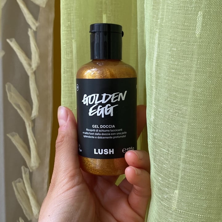 photo of LUSH Fresh Handmade Cosmetics golden egg shower gel shared by @polpetta on  24 Mar 2023 - review