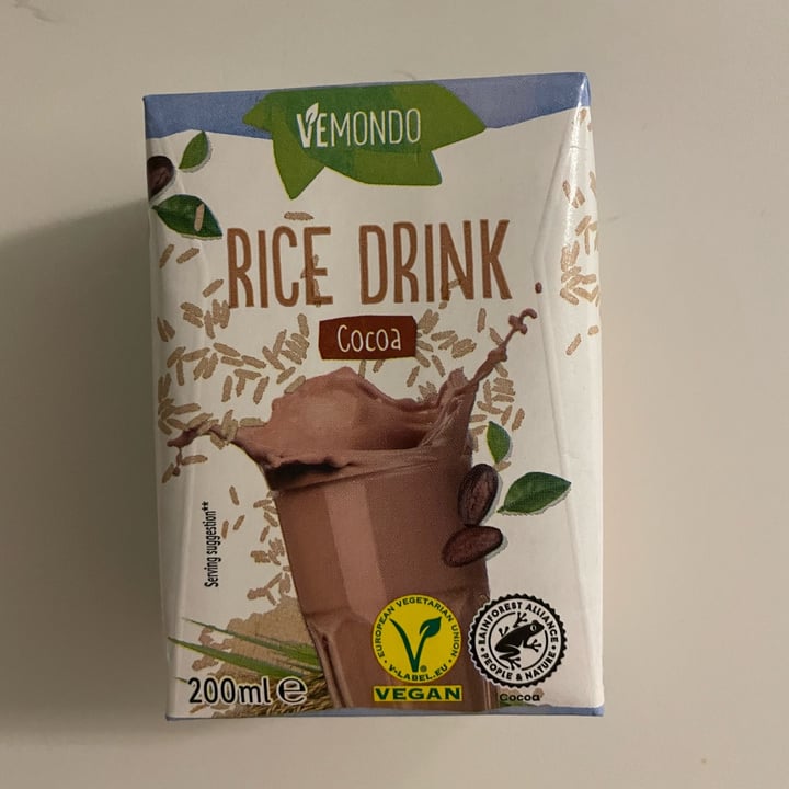 photo of Vemondo rice drink cocoa shared by @dsreview on  12 Jul 2023 - review