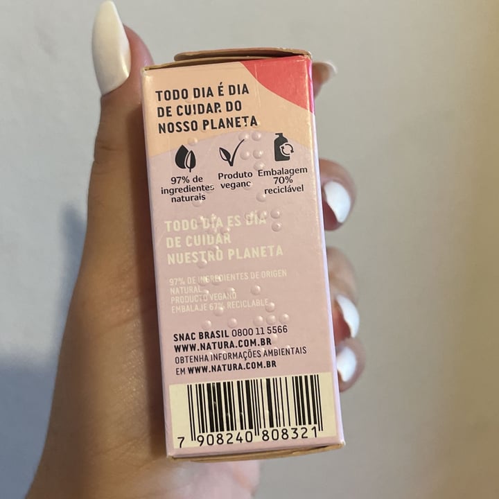 photo of Natura sabonete framboesa e pimenta rosa shared by @feferreiras on  19 May 2023 - review