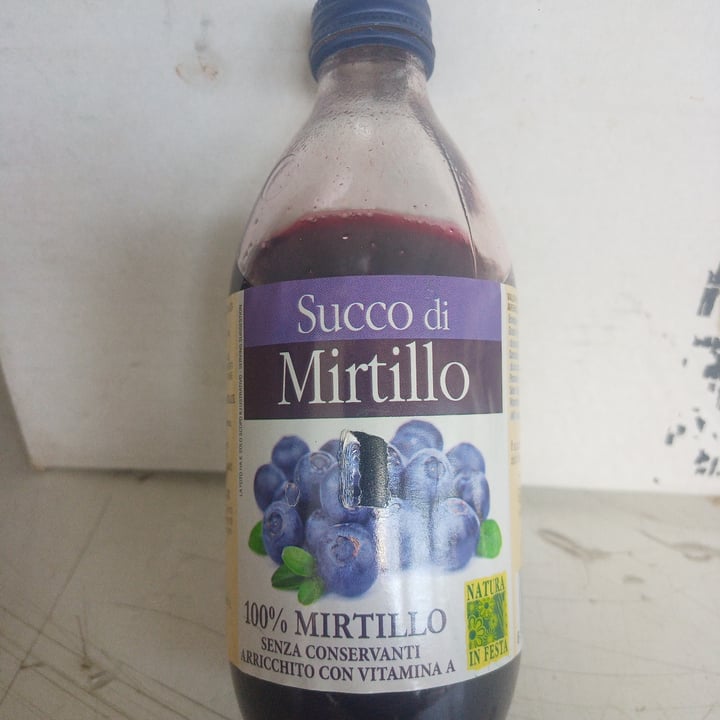 photo of Natura in festa Succo di mirtillo 100% mirtillo shared by @bentham19 on  03 Apr 2023 - review