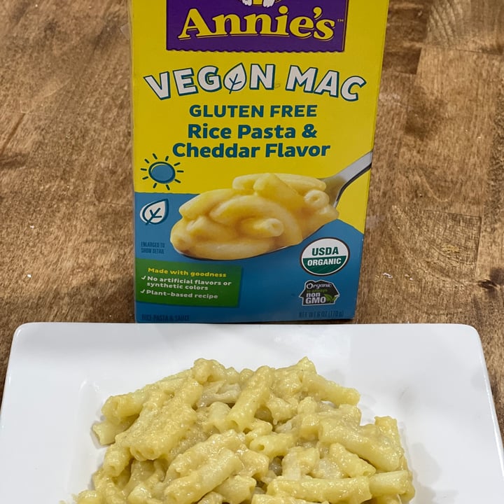 photo of Annie’s Gluten Free Vegan Mac shared by @manelin on  23 Feb 2023 - review