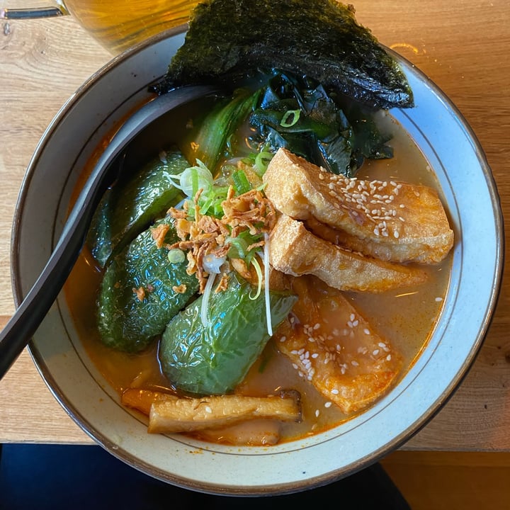 photo of Takumi Ramen Kitchen Milano Spicy veggie tofu miso ramen shared by @emmabassi on  31 Jan 2023 - review