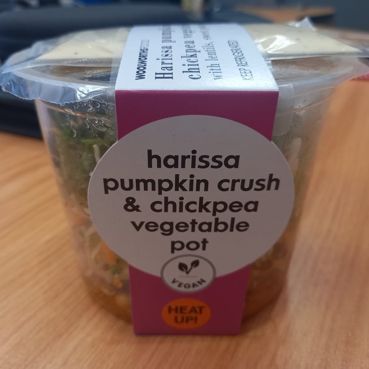 photo of Woolworths Food Harissa Pumpkin Crush & Chickpea Vegetable Pot shared by @colleenc on  17 Feb 2023 - review