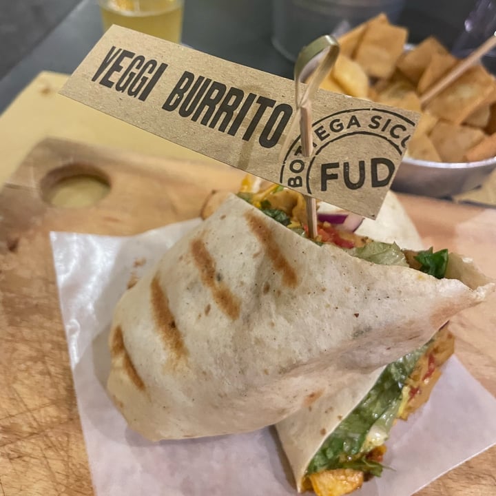 photo of Fud Bottega sicula veggi burrito shared by @msr95 on  18 Jun 2023 - review