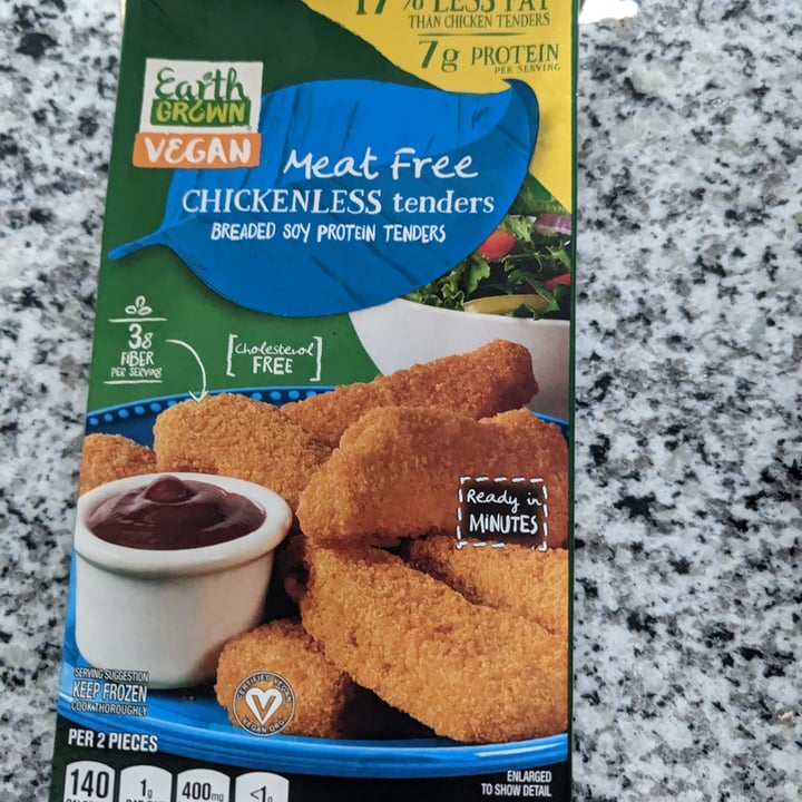 photo of Earth Grown Meat Free Chickenless Tenders shared by @iheartanimals on  15 Jun 2023 - review