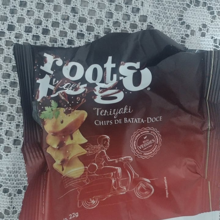 photo of Roots To Go Chips de batata doce Teriyaki shared by @arianev3g on  06 Apr 2023 - review