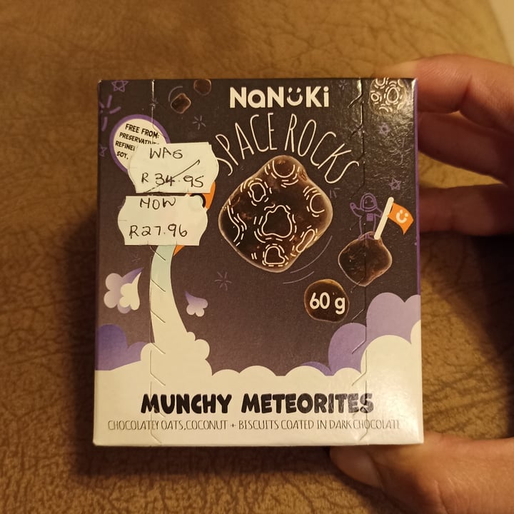 photo of Nanuki Space rocks munchy meteorites shared by @fitnish on  29 Jul 2023 - review