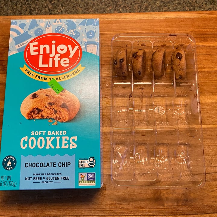 photo of Enjoy Life Soft Baked Cookies Chocolate Chip shared by @geneogden on  02 Jan 2023 - review