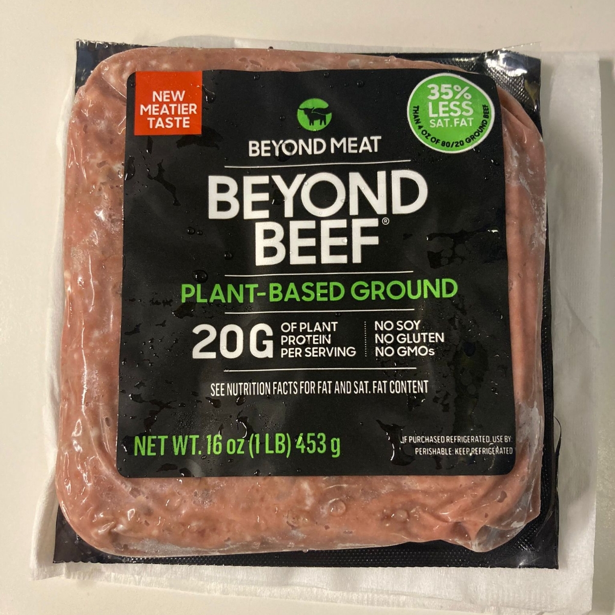 Beyond Meat Plant-Based Ground Beef, 1 lb, Beyond Meat