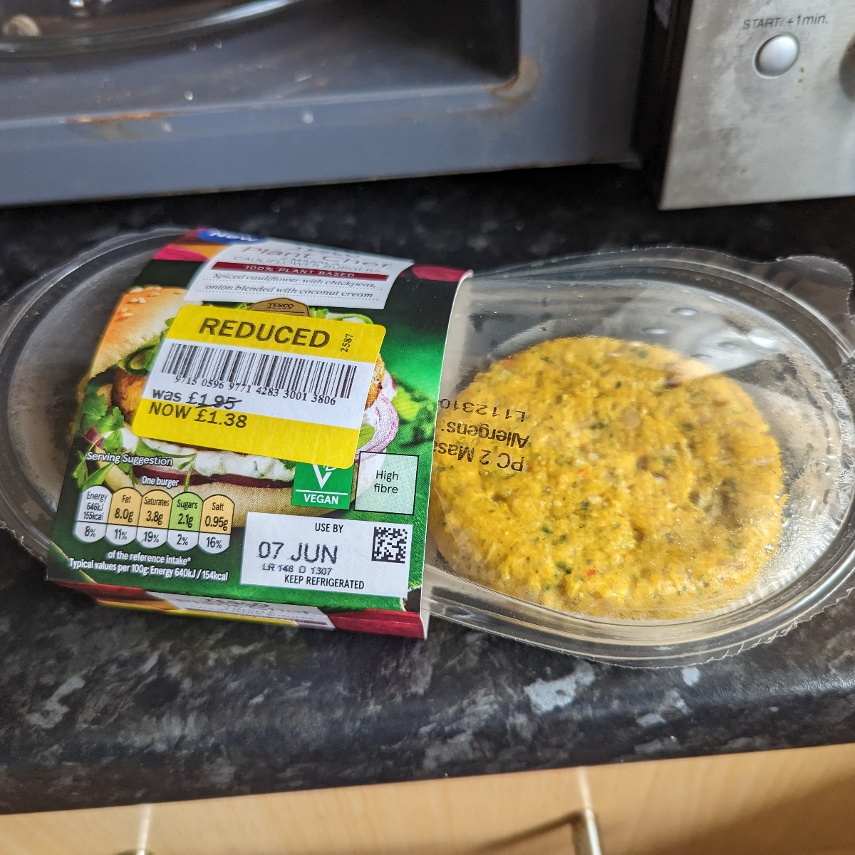 Tesco Plant Chef 2 Masala Cauliflower Burgers Reviews abillion