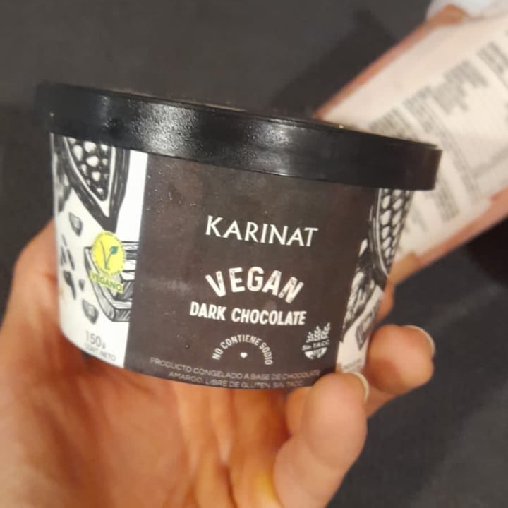 photo of Karinat Helado dark chocolate shared by @lolimiqueo on  19 Dec 2022 - review