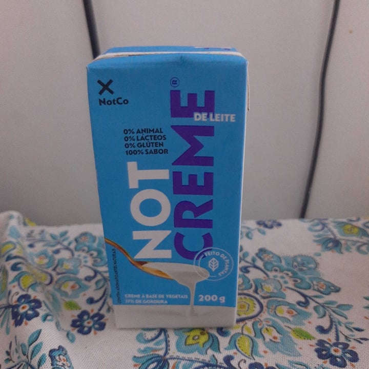 photo of NotCo creme de leite shared by @rosaloureiro on  11 May 2023 - review