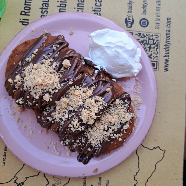 photo of Buddy Italian Restaurant Cafè Pancakes con crema di nocciole shared by @veeckie on  08 May 2023 - review