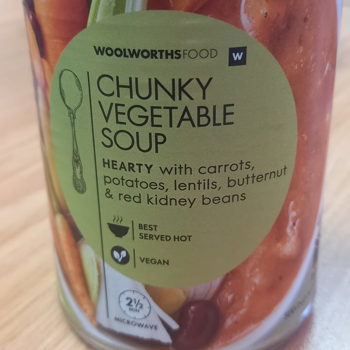 photo of Woolworths Food Chunky Vegetable Soup shared by @colleenc on  18 Apr 2023 - review