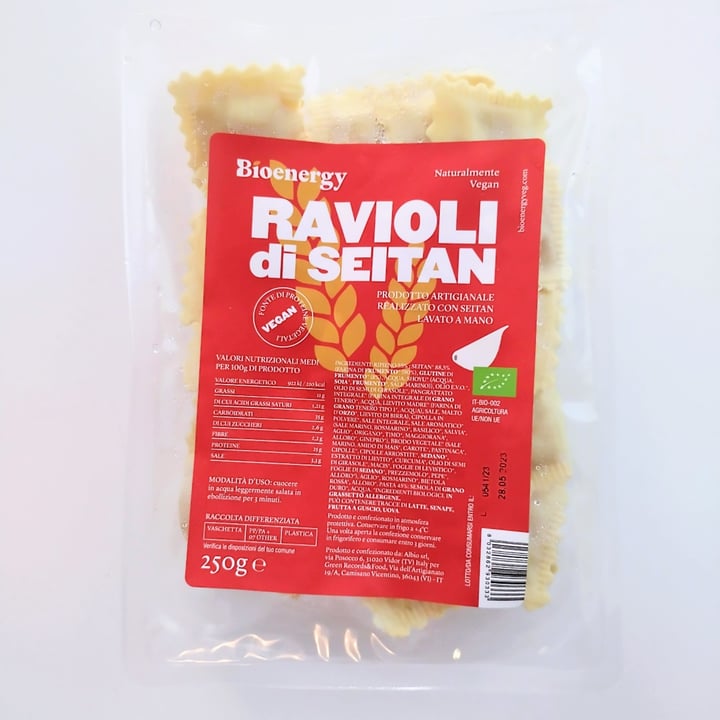 photo of bioenergy ravioli shared by @giusvisions on  02 Apr 2023 - review