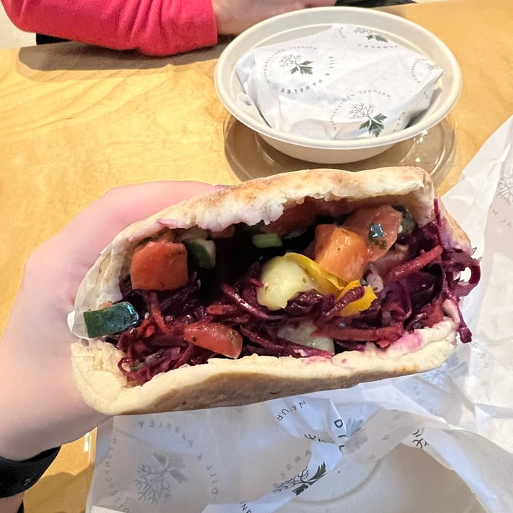 Dill & Parsley Manhattan, New York, United States Falafel Pita Sandwich