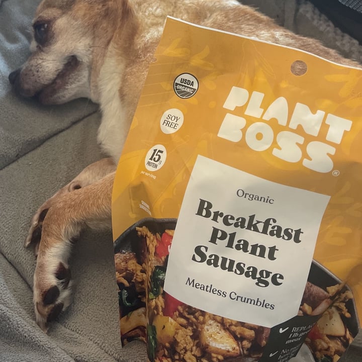 photo of Plant Boss Organic Breakfast Plant Sausage shared by @ellamagers on  08 Mar 2023 - review