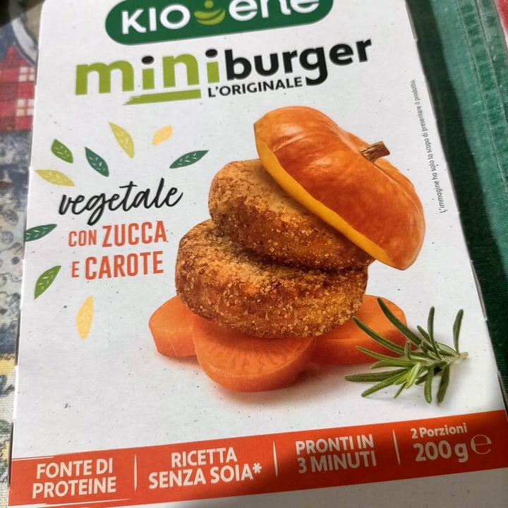 photo of Kioene burger alla zucca e carota shared by @sissi5 on  31 May 2023 - review