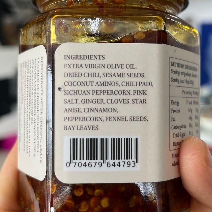 photo of Ri’s Mala Chilli Oil shared by @skoobend on  28 Jun 2023 - review
