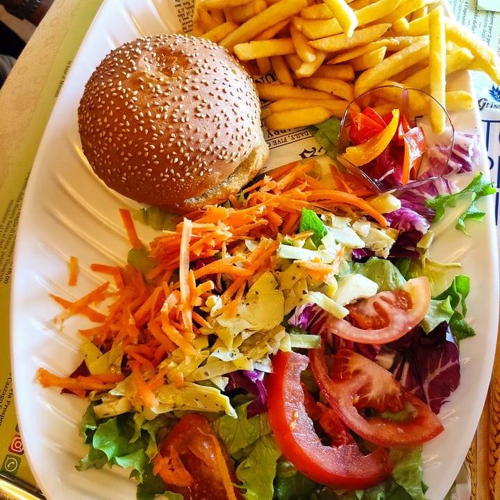 photo of Ristorante Pizzeria Il Braciere vegan burger shared by @ambras on  12 Mar 2023 - review