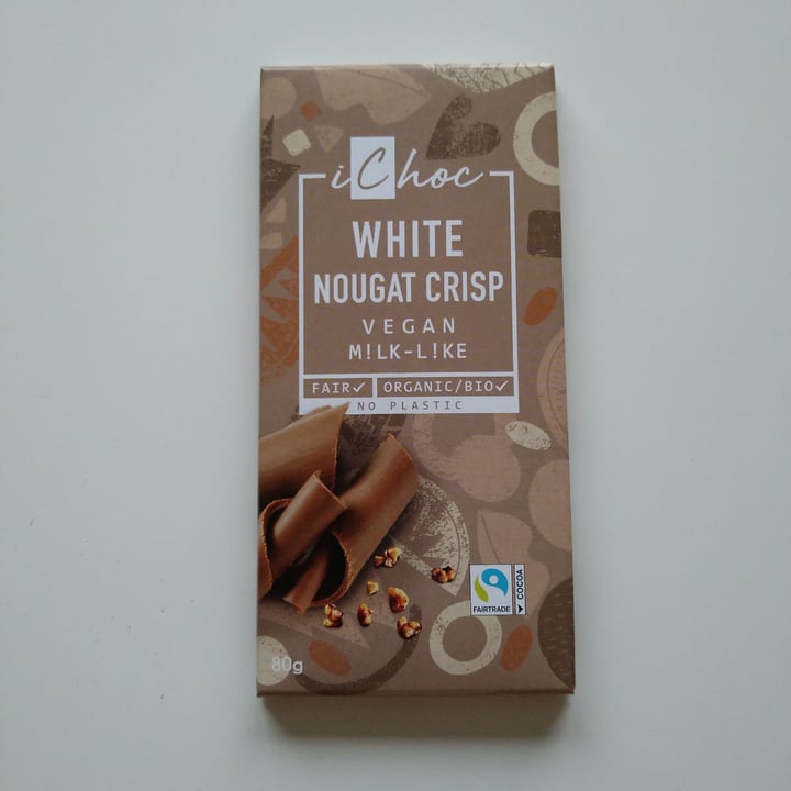 photo of iChoc White Nougat Crisp Vegan Milk-like shared by @danvin85 on  25 Jan 2023 - review