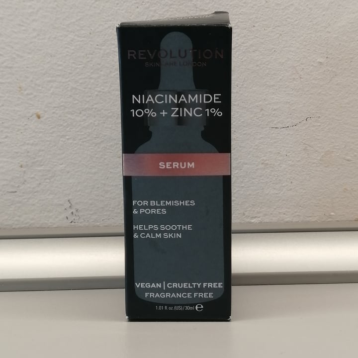 photo of Revolution Beauty Serum Niacimida 10% Zinc 1 % shared by @patheimathos on  24 Feb 2023 - review