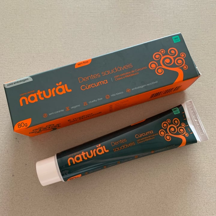 photo of Orgânico Natural creme dental shared by @fernandamalva on  20 Mar 2023 - review