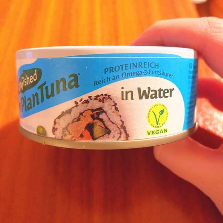 photo of Unfished Plantuna In Water shared by @hail-seitan on  03 Jan 2023 - review