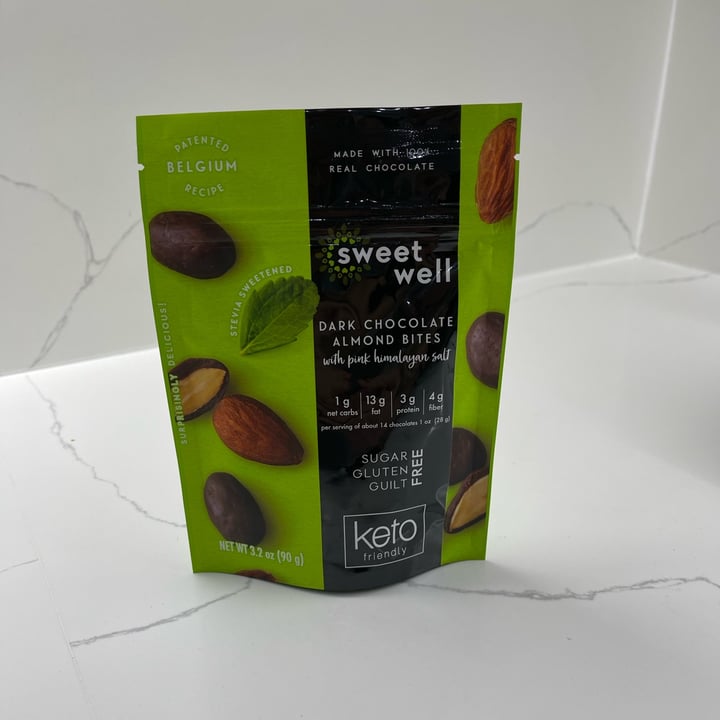 photo of Sweet Well Dark Chocolate Almond Bites shared by @danielpgerald on  27 Mar 2023 - review