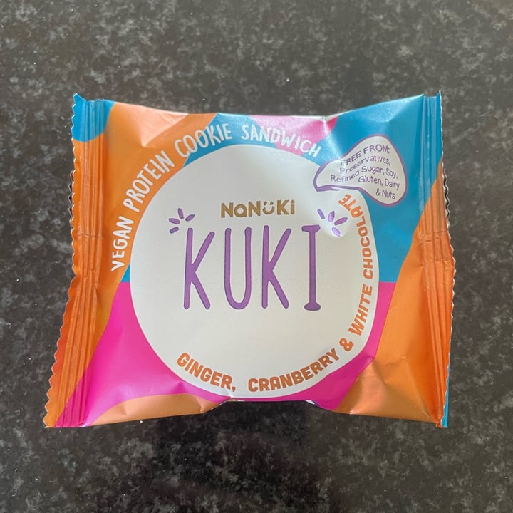 photo of Nanuki Kuki Ginger, Cranberry and White Chocolate shared by @caittyler on  16 Mar 2023 - review