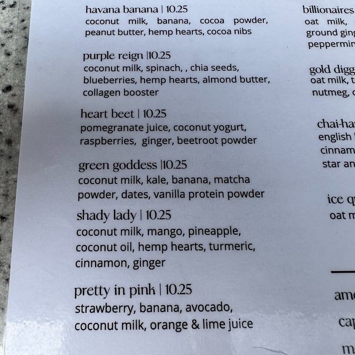 photo of Grounds & Greens Cafe Green Goddess shared by @veganmika on  09 Aug 2023 - review