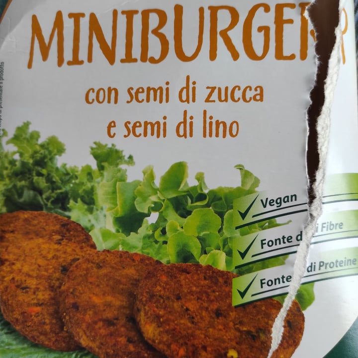 photo of Just Veg! (ALDI Italy) Miniburger Con Semi Di Zucca shared by @barza on  30 Jun 2023 - review