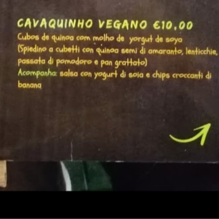 photo of Brasileirinho • Comida de Rua cavaquinho vegano shared by @michelabianchi on  12 Feb 2023 - review