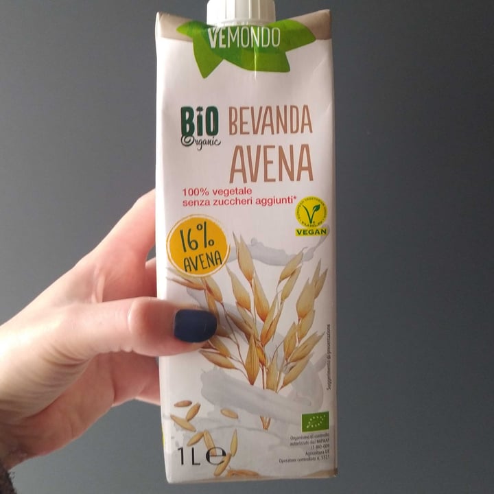 photo of Vemondo bio bevanda avena senza zuccheri aggiunti shared by @laetitiainveg on  22 Feb 2023 - review