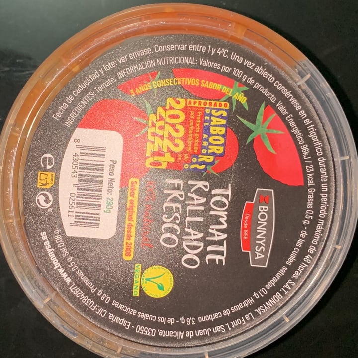 photo of Hacendado Tomate rallado shared by @nanai26 on  29 Jan 2023 - review