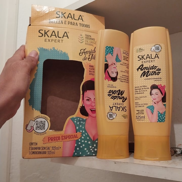 photo of Skala combo shampoo e condicionador amido de milho shared by @angel2022 on  22 Mar 2023 - review