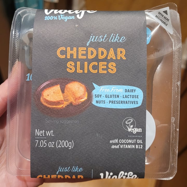 photo of Violife Cheddar Slices shared by @yourfriendjen on  05 Jan 2023 - review