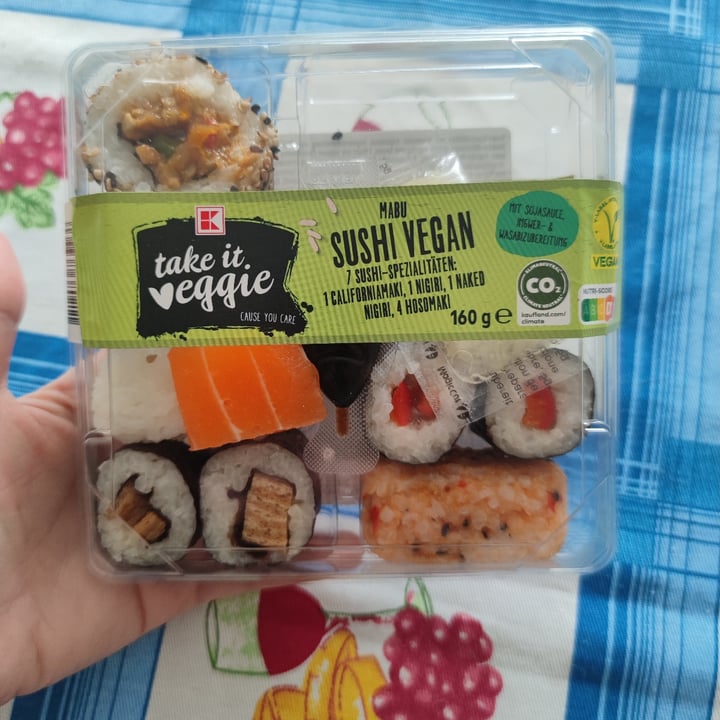 photo of Kaufland Take it Veggie Sushi Vegan shared by @cindylala on  08 Jul 2023 - review