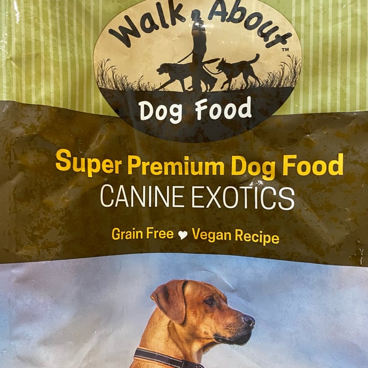 photo of Walk about dog food Walk About Vegan Dog Food shared by @annegrace on  02 May 2023 - review