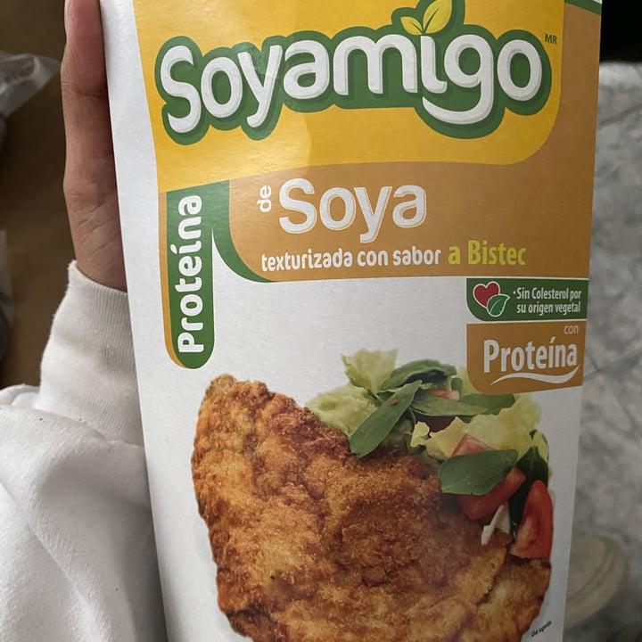 photo of Soyamigo Soya texturizada con sabor a Bistec shared by @ggsony on  01 Apr 2023 - review