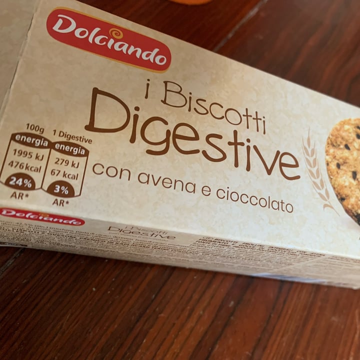 photo of Dolciando Biscotti Digestive Con Avena E Cioccolato shared by @grace1 on  23 Jan 2023 - review