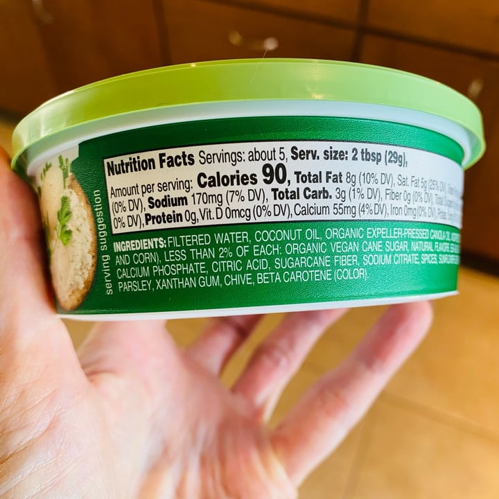 photo of Boursin Boursin dairy free Garlic and Herbs shared by @beckyyy on  11 Jul 2023 - review