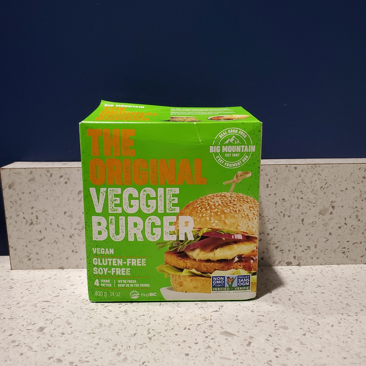 Big Mountain Foods The Original Veggie Burger Reviews abillion