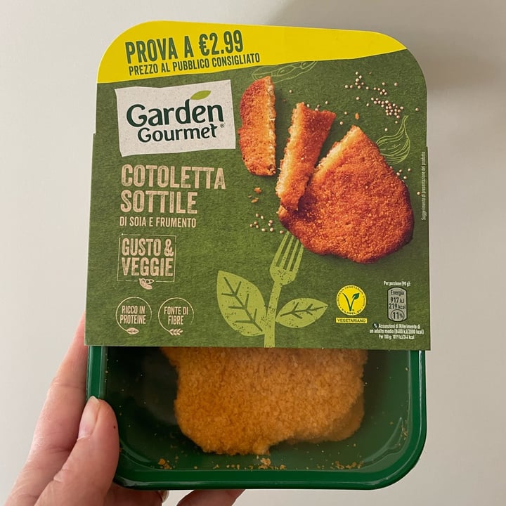 photo of Garden Gourmet cotoletta Soia E Frumento shared by @vero73 on  02 Apr 2023 - review