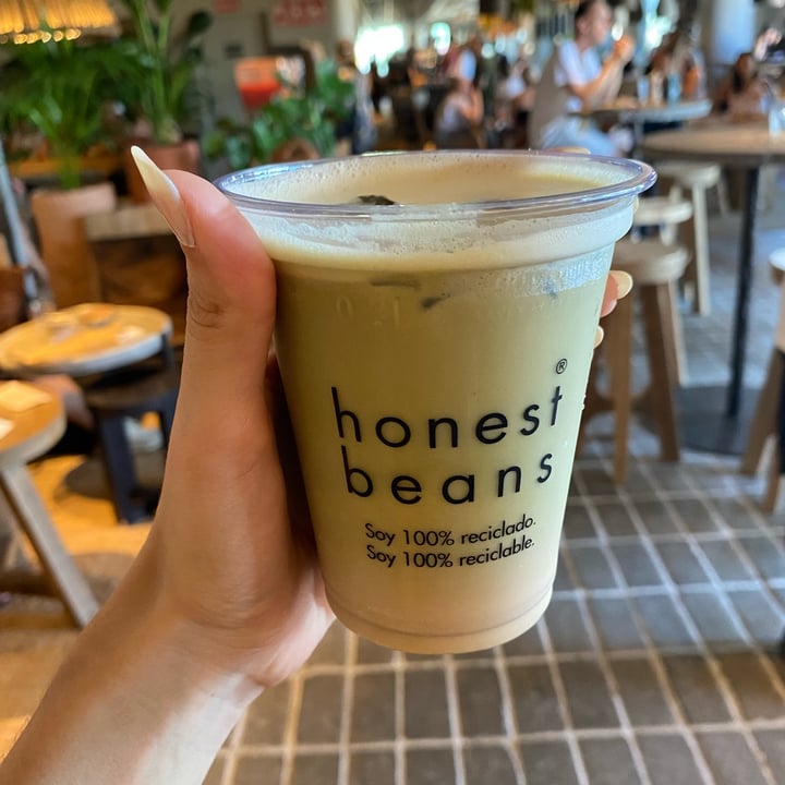 photo of Honest Greens Plaça Catalunya iced matcha latte shared by @poramormari on  21 Jul 2023 - review