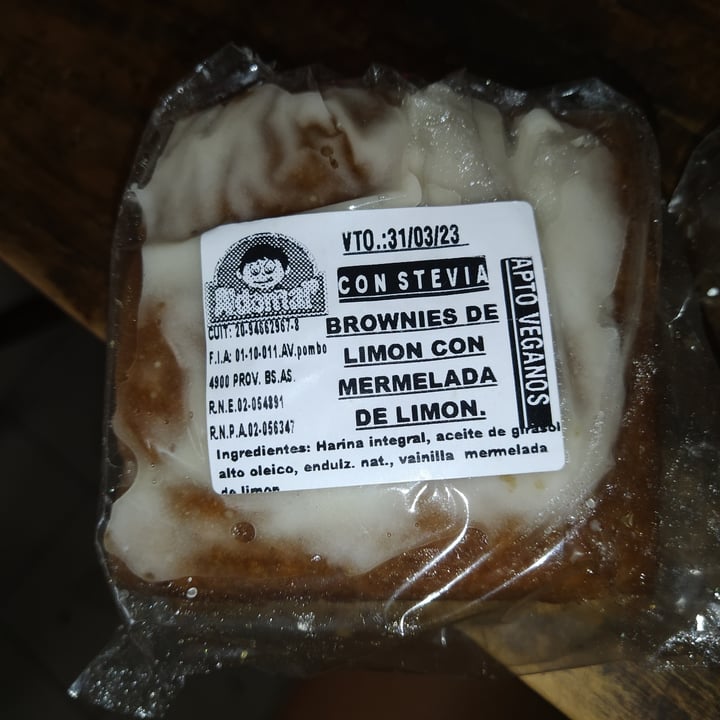 photo of Aldomar Brownie De Limón Con Mermelada De Limón shared by @kaaar on  29 Mar 2023 - review