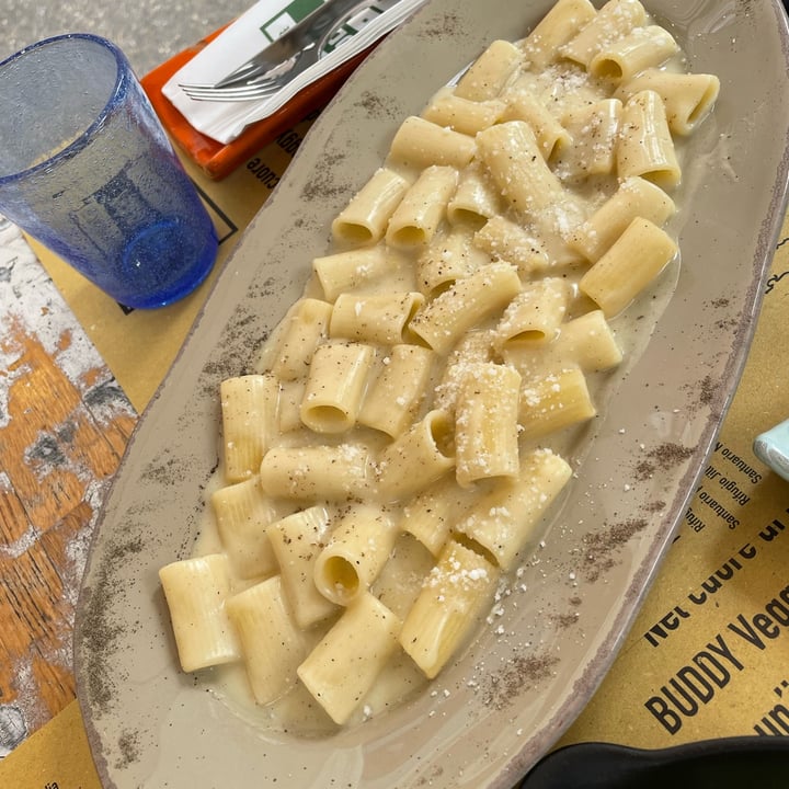 photo of Buddy Italian Restaurant Cafè Cacio e pepe vegan shared by @lacompagniadialex on  30 Mar 2023 - review